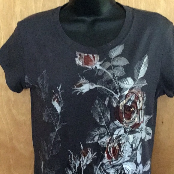 New Pinkberry Floral Gray Top🔥Reduced Price🔥 - Picture 6 of 8